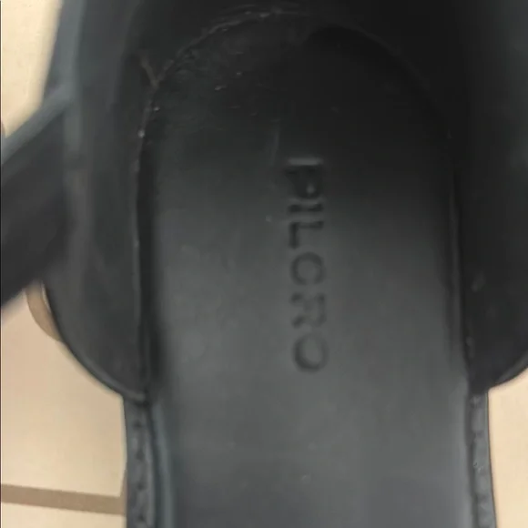 Pilcro Black Women's Fisherman Sandals - Picture 2 of 5